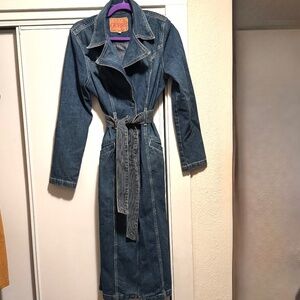 Guess midi length belted coat